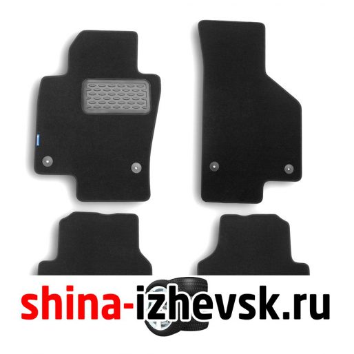 Коврик Autofamily коврик в салон текстильный черный для VOLLKSWAGEN Passat CC 2009- в Ижевске